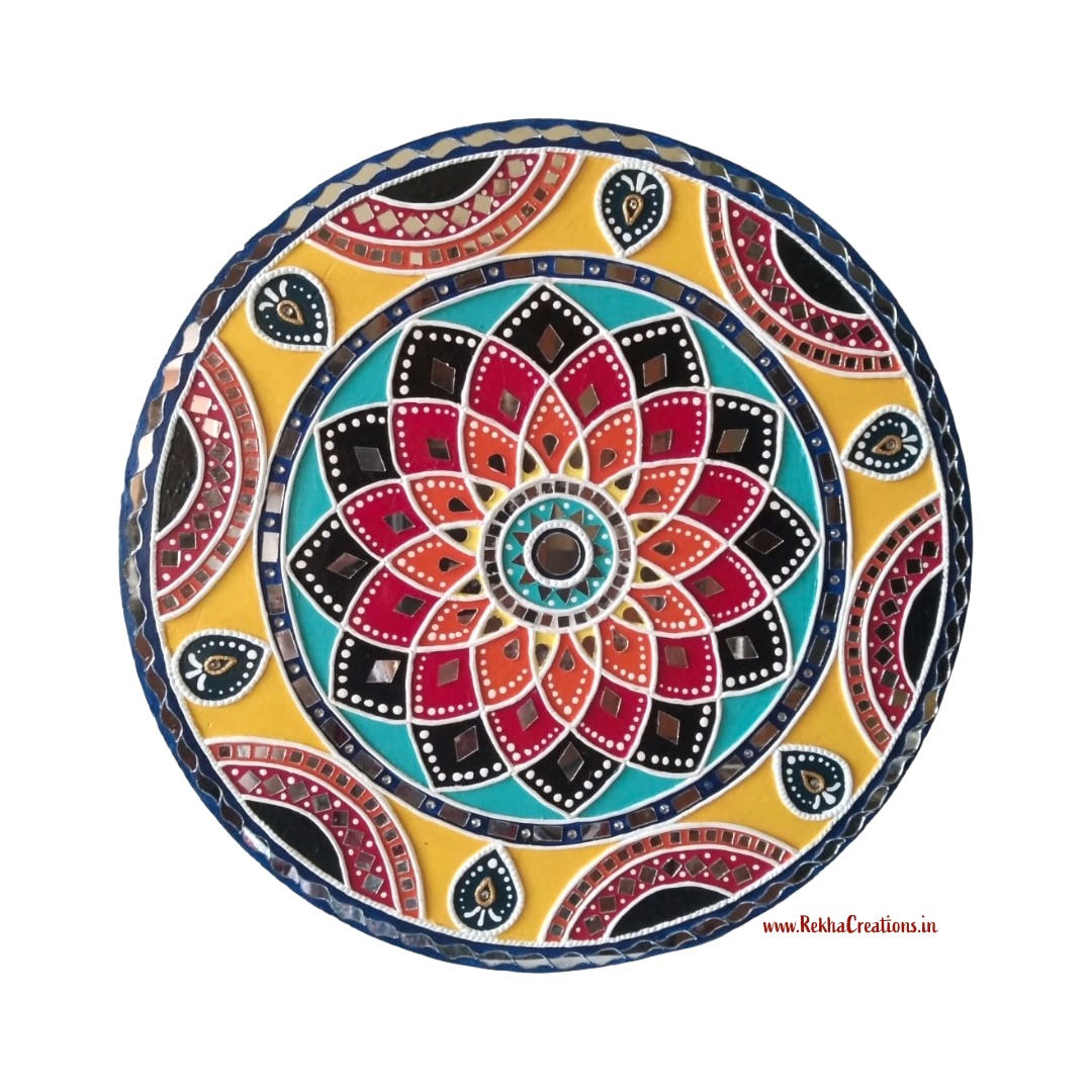Lippan Art - Amber Sky Mandala